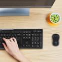 Logitech MK270 RF Wireless QWERTZ Schweiz Schwarz - Tastaturen (Standard, Kabellos, RF Wireless, QWE