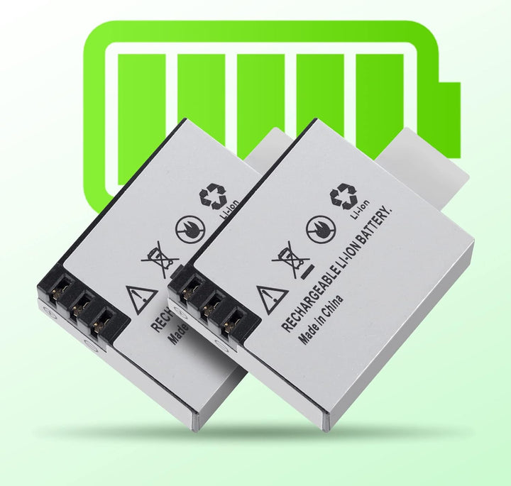 Nvgfelis WiFi Action Cam FHD, Unterwasserkamera wasserdicht bis 30M, Actionkamera mit 2×1050 mAh wie