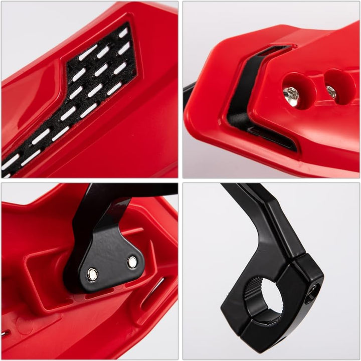 Handprotektoren Motorrad Universal Motorrad Handschutz Passend für 22 mm 25 mm und 28 mm Lenker Grif