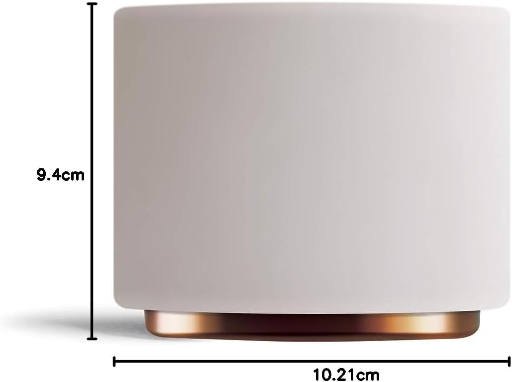 Fellow Doppelwandige Milchkunst-Keramikbecher Cappuccino (6,5 Unzen) Mattes Weiss 1 Unité (Lot de 1)