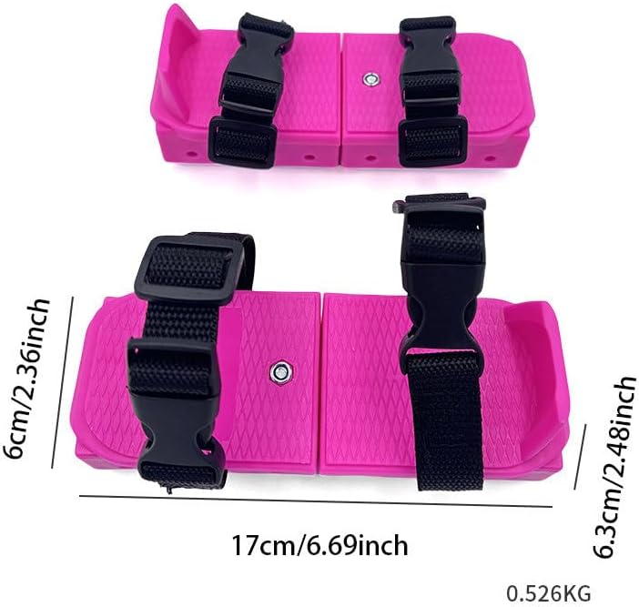 2026 Verstellbare Doppelkufen Eislaufschuhe für Kinder Anfänger Wintertraining mit 2Stücke 16x6x6cm