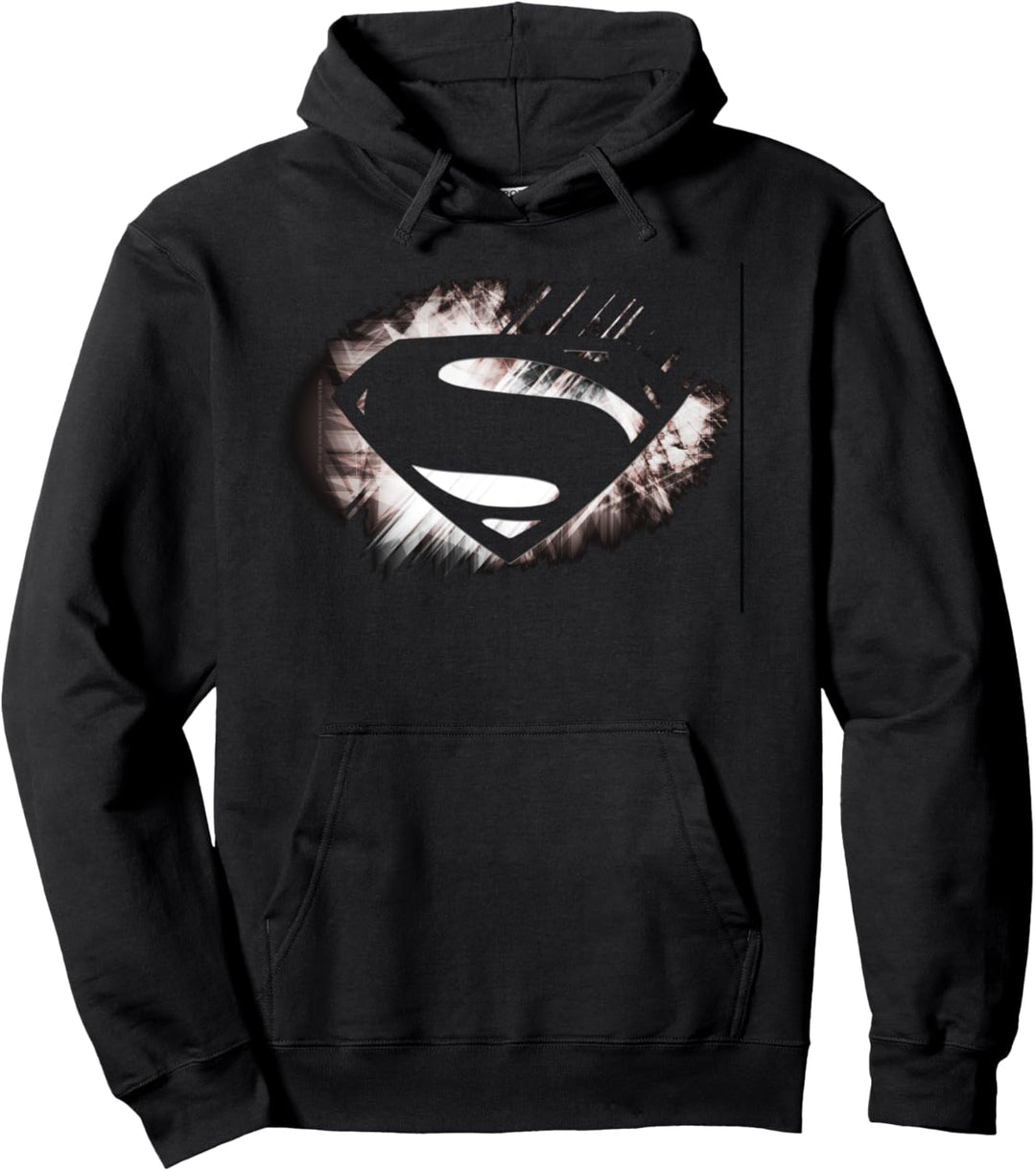 Superman Man of Steel Shield Fracture Pullover Hoodie