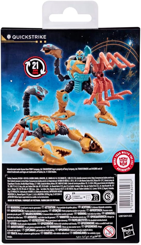 Transformers Age of The Primes Deluxe-Klasse Quickstrike Action-Figur