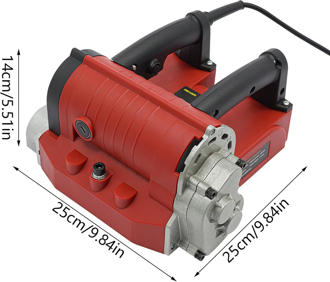 4580W Elektrische Wandhobelmaschine 3500RPM Betonschaufel Schaufelwandmaschine, Elektrische Power-Sc