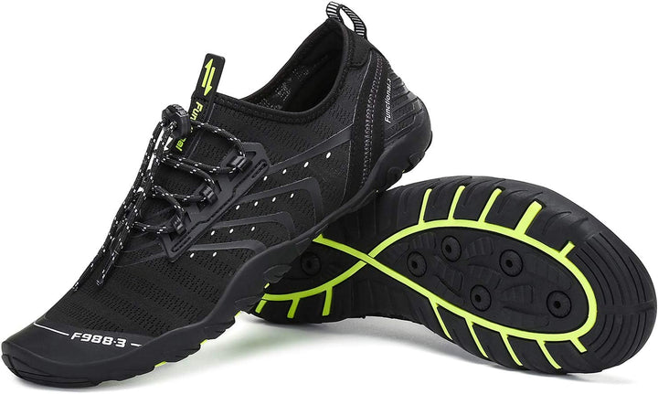 SAGUARO Badeschuhe für Herren Damen - 7/9 Drainagelöcher Schnelltrocknende rutschfest, Gr 35-48 39 E