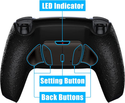 eXtremeRate Programmierbar RISE4 Remap Kit für ps5 Controller BDM-010/020,Real Metal Buttons(RMB) Re