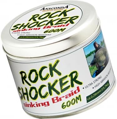 Sänger Top Tackle Systems Anaconda Rockshock Sinking Braid (600m) 0.28mm, 0.28mm