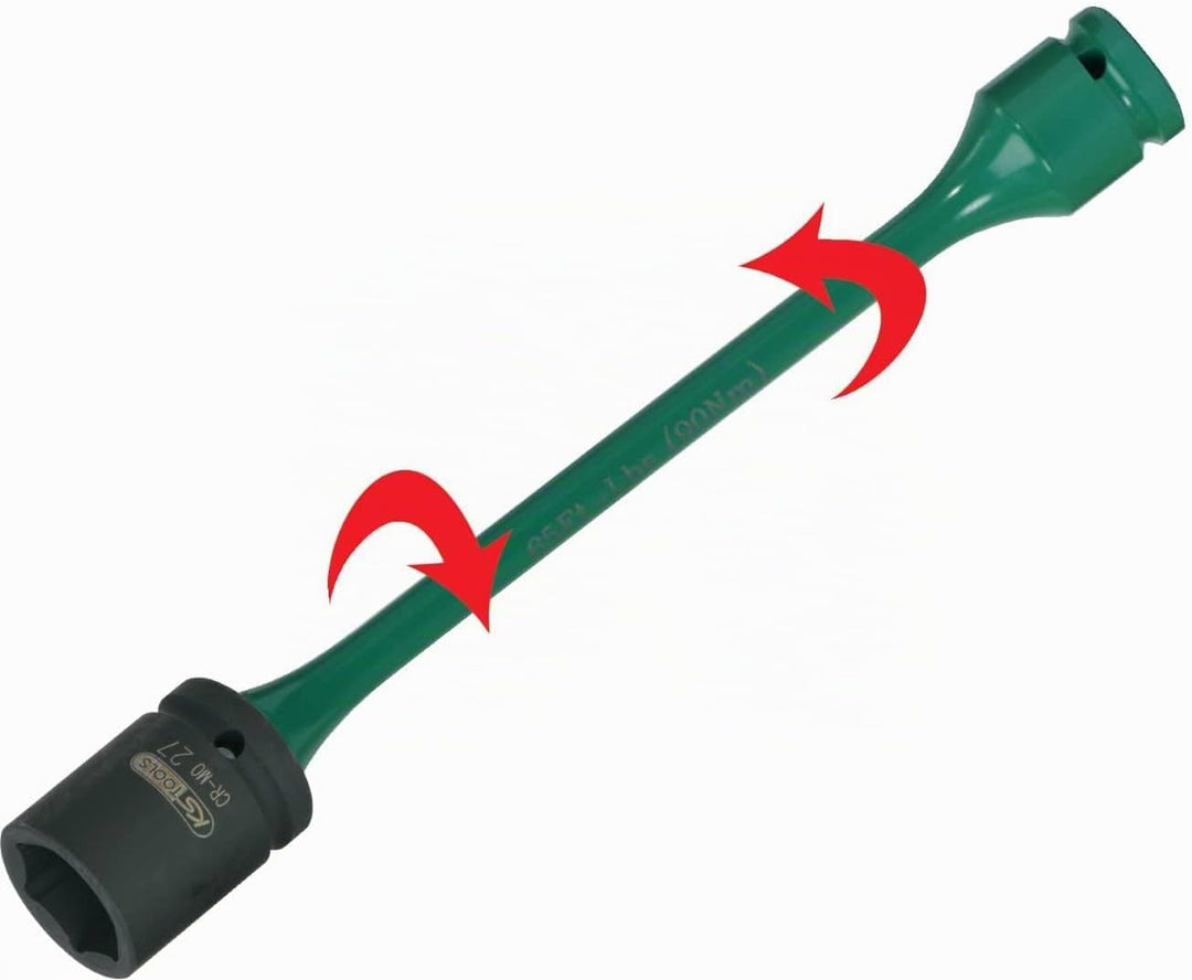 KS Tools 515.1060 1/2" Kraft-Torsions-Verlängerungs-Satz, 5-tlg.