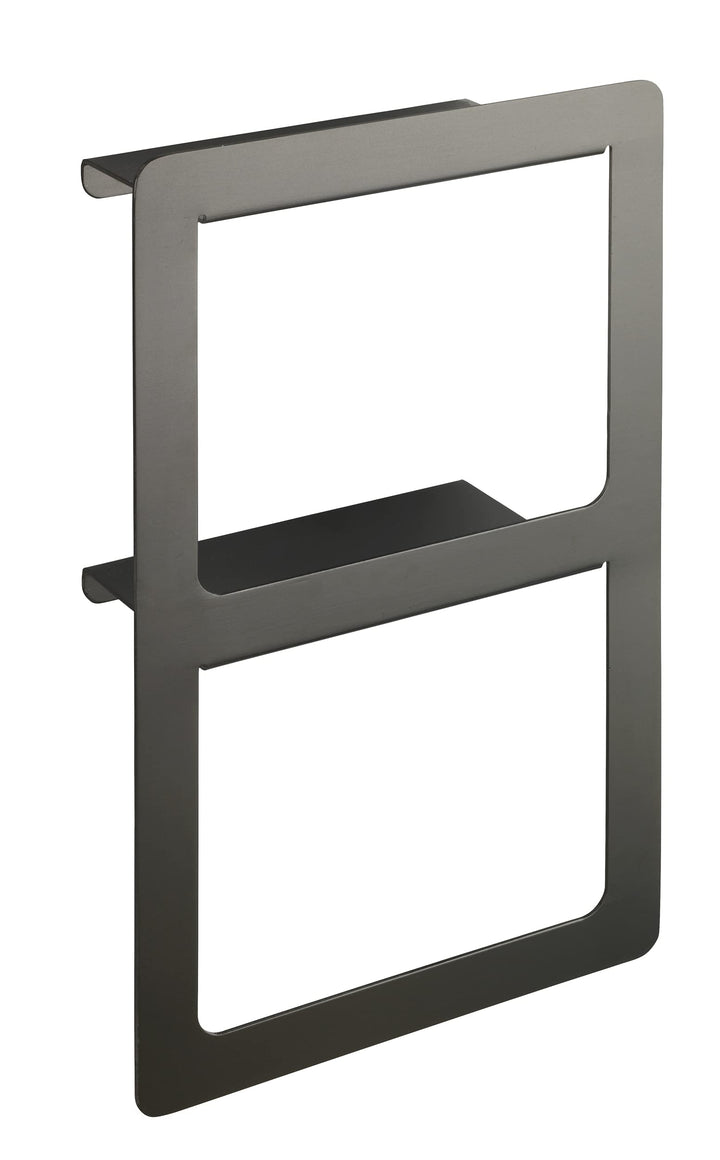 WENKO Handtuchhalter Duo Montella, inkl. Schraubmaterial für Wandmontage, Aluminium, rostfrei, 27x44