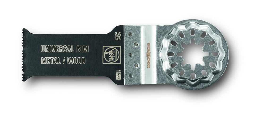 Fein 63502223220 E-Cut Universal-Sägeblatt Bi-Metall-Verzahnung für Holz, Blech, Metall, Silber, 55