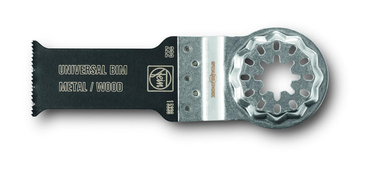Fein 63502223220 E-Cut Universal-Sägeblatt Bi-Metall-Verzahnung für Holz, Blech, Metall, Silber, 55