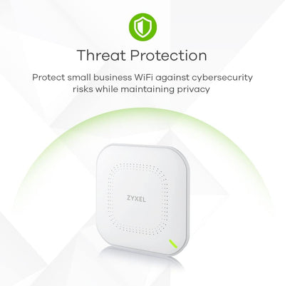 Zyxel AC1200 Wireless Access Point mit Dual-Band 802.11ac PoE | inklusive Connect & Protect-Lizenz 1