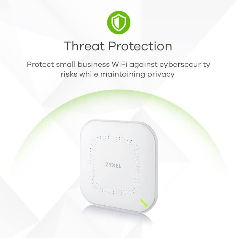 Zyxel AC1200 Wireless Access Point mit Dual-Band 802.11ac PoE | inklusive Connect & Protect-Lizenz 1