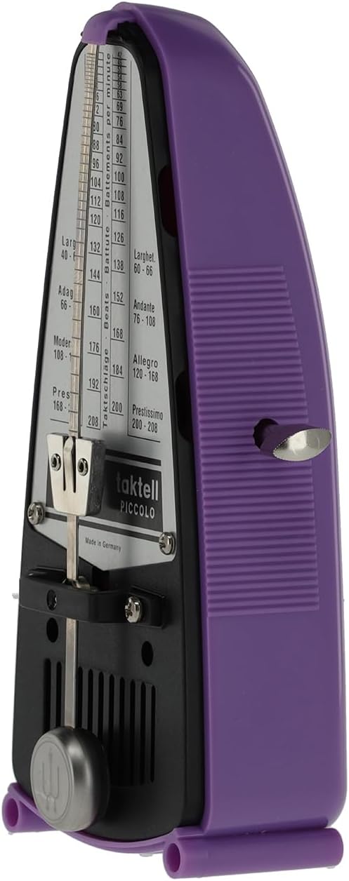 Wittner Metronom 830 371 Kunststoffgehäuse ohne Glocke Taktell Piccolo fliederviolett fliederviolett