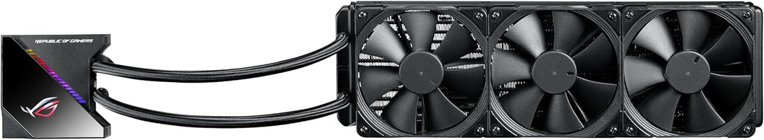 ASUS ROG Ryujin 360 All-in-One CPU-Wasserkühlung (1,77 Zoll OLED-Display, Aura Sync RGB, Noctua iPPC