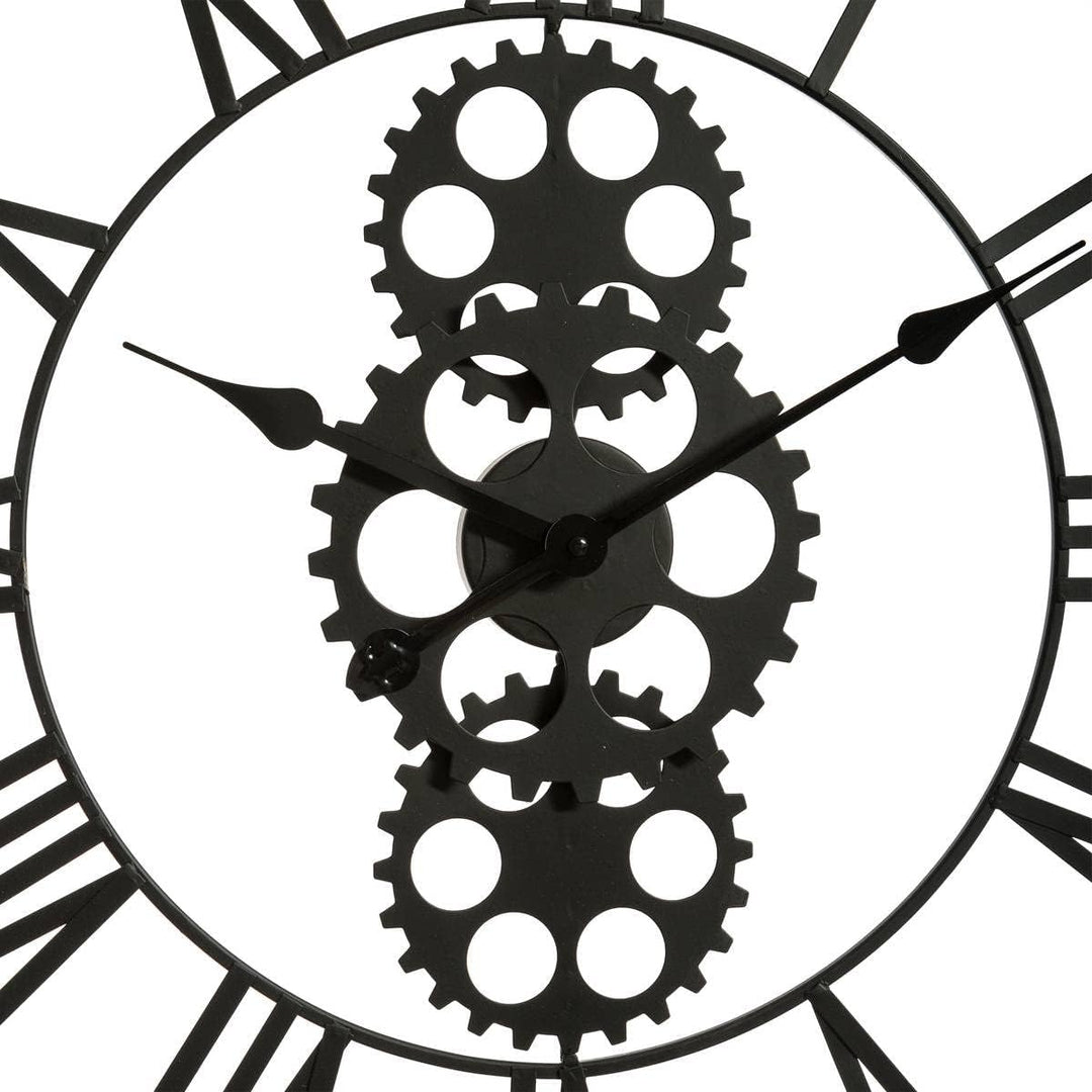 ATMOSPHERA CREATEUR D'INTERIEUR Atmosphéra Le Depot Baillleul – Wanduhr mit römischen Ziffern