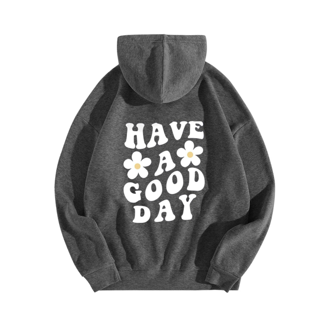 Pullover Teenager Mädchen Teenager Mädchen Pullover Locker mit Kapuze Kapuzenpullover Letter Print H