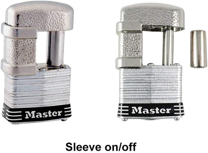 Master Lock - (6) Gleichschliessende Anhänger & Mehrzweck-Vorhängeschlösser, 37KA-6 6 Pack, 6 Pack