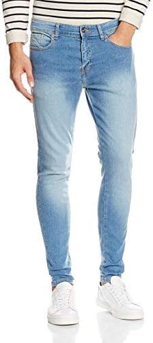 Enzo Herren EZ326 Jeans, Blau, 38S