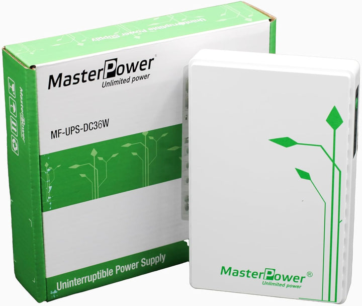 Master U-Power Mini USV 7,4V 4000mAh 36W – Notstromversorgung für WLAN Router, Modem & IP-Kameras –