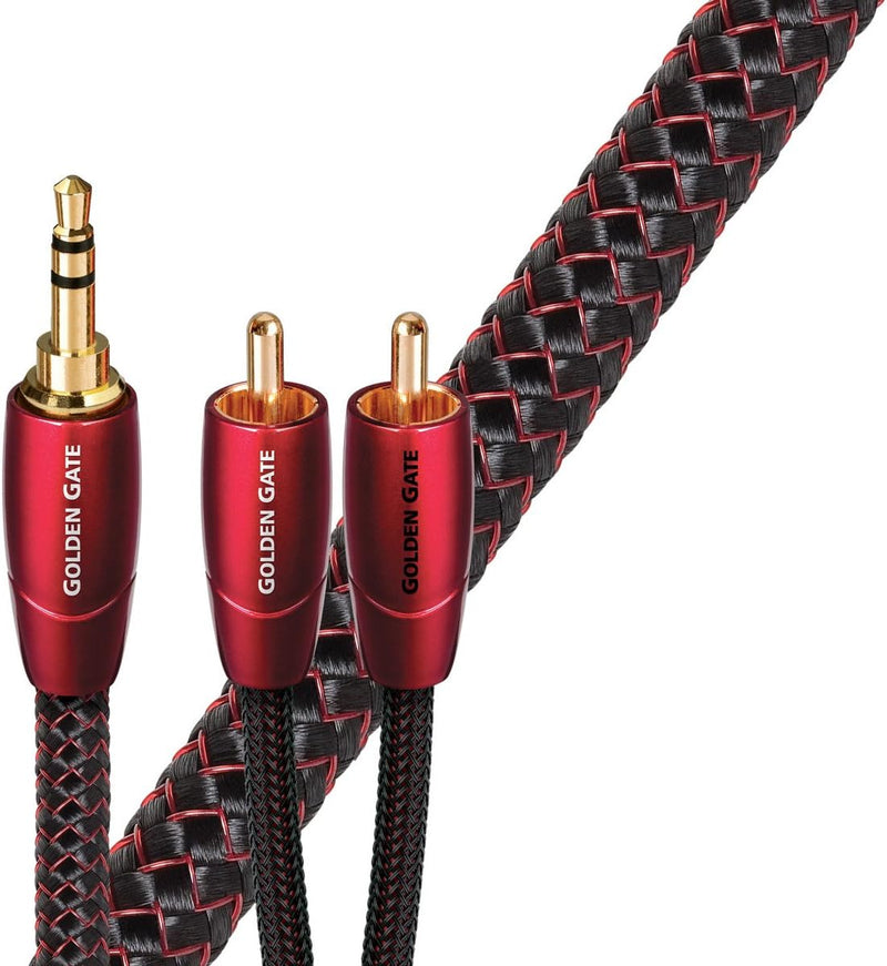 audioquest Golden Gate 3,5mm Klinke auf Cinch 0,6 M