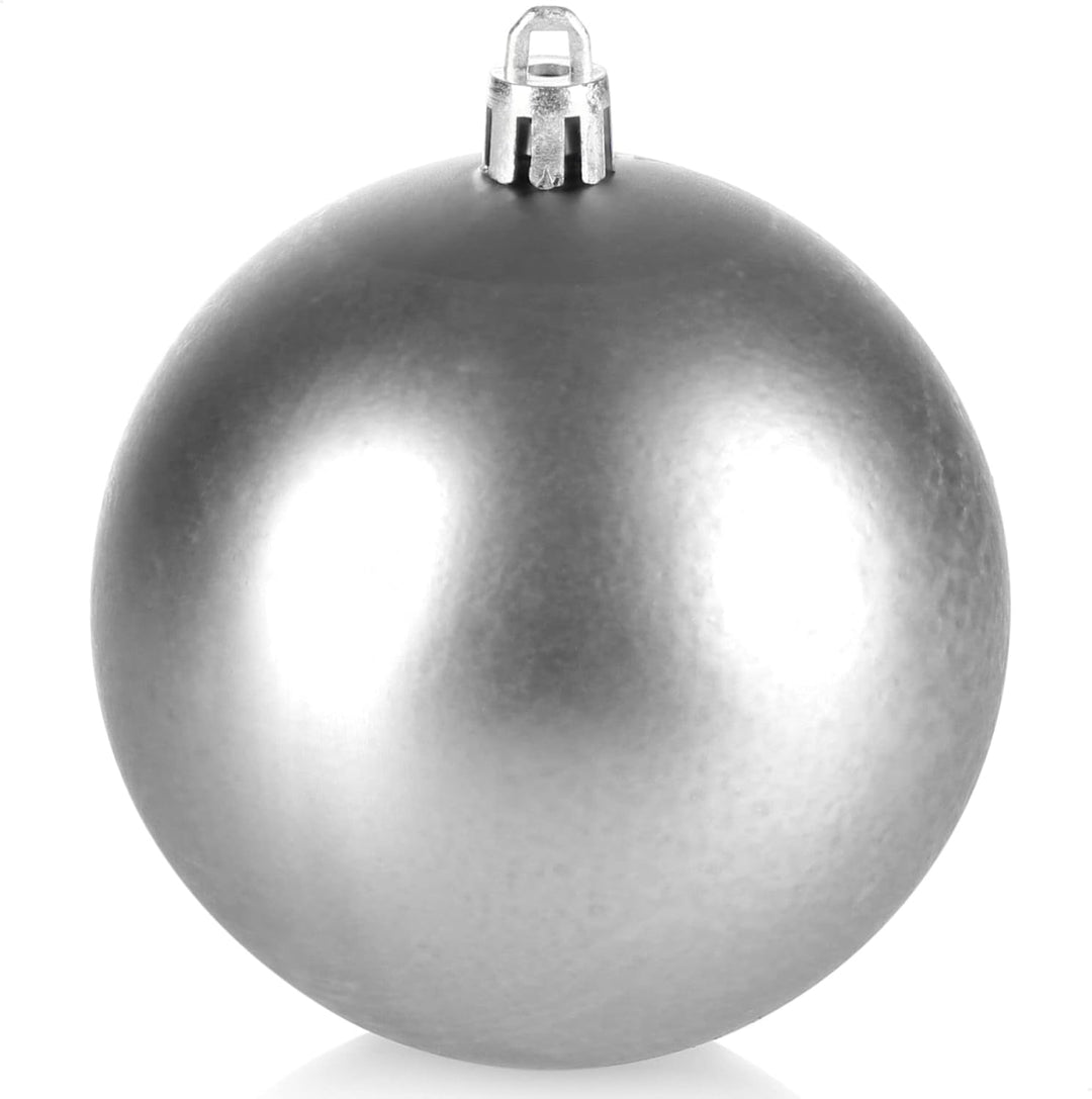 com-four® 48x Weihnachtskugeln, Christbaumkugeln bruchsicher aus Kunststoff für Weihnachten, Baumsch