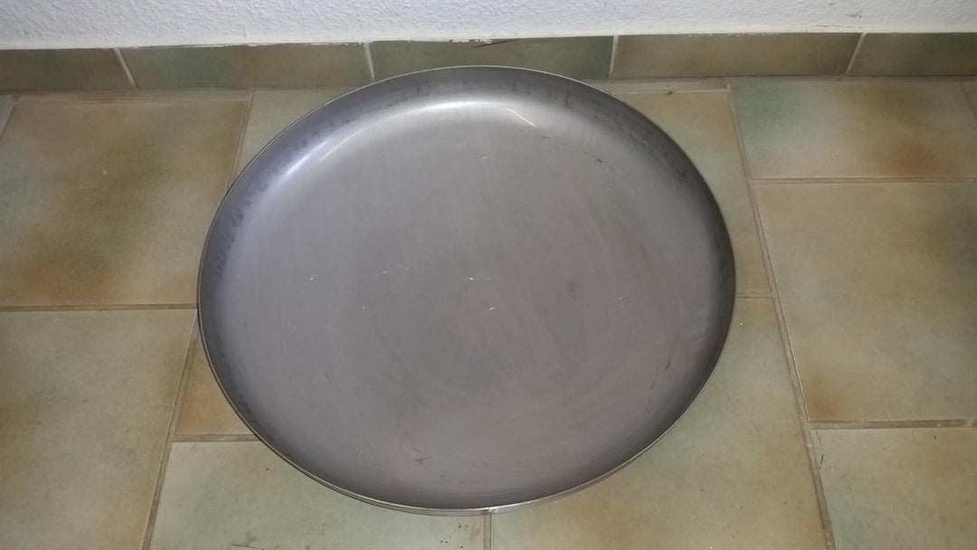 Czaja Edelstahl Klöpperboden Ø 55 cm aus rostfreiem Edelstahl, Feuerstelle, Feuerschale, Grill für G