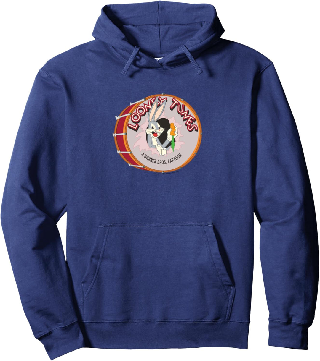Looney Tunes Bugs Looney Tunes Drum Pullover Hoodie