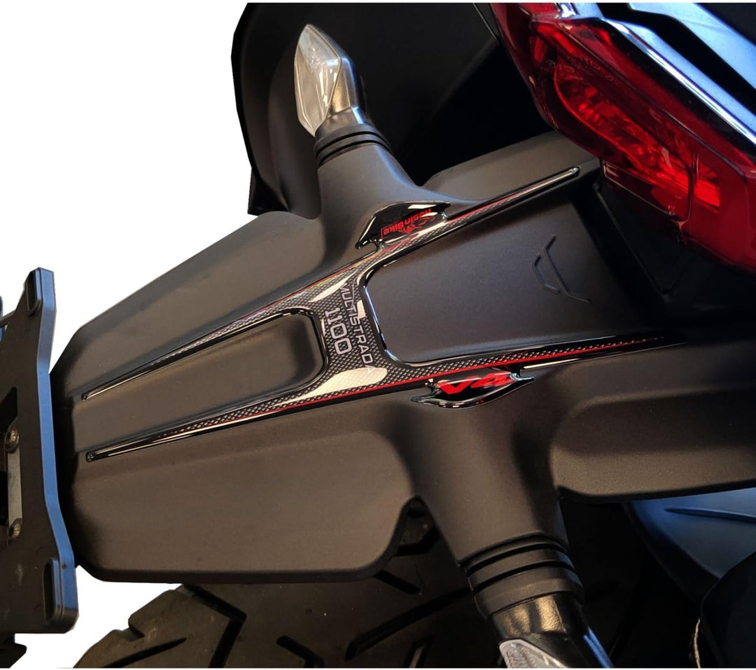 Aufkleber Motorrad Kompatibel Mit Ducati Multistrada V4 1100. Tankpad - Schutz Stopfen - Zehenbereic