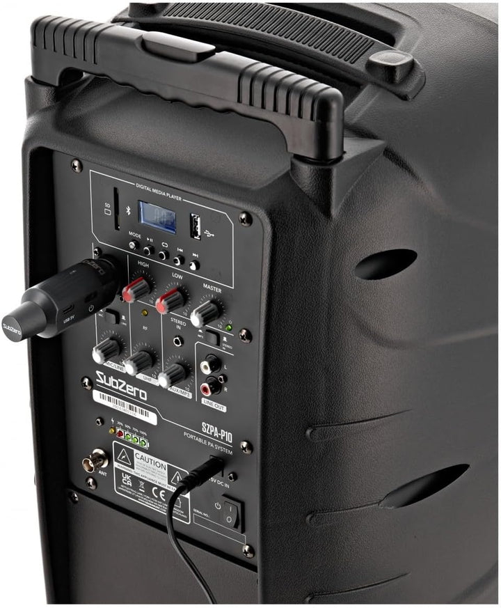 SubZero Drahtloses UHF-XLR-Mikrofonsystem