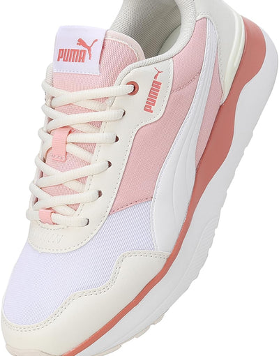 PUMA Damen R78 Voyage Sneaker 37 EU Rose Dust Puma White Pristine Hibiscus Flower, 37 EU Rose Dust P