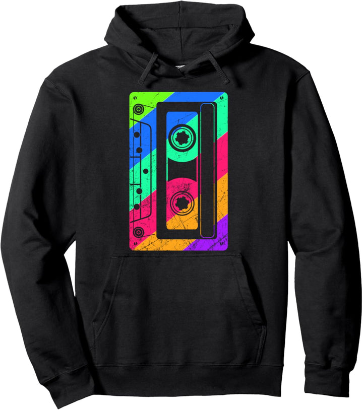 Retro 80er Jahre Kassette Vintage 90er Jahre Mixtape Kostüm Pullover Hoodie