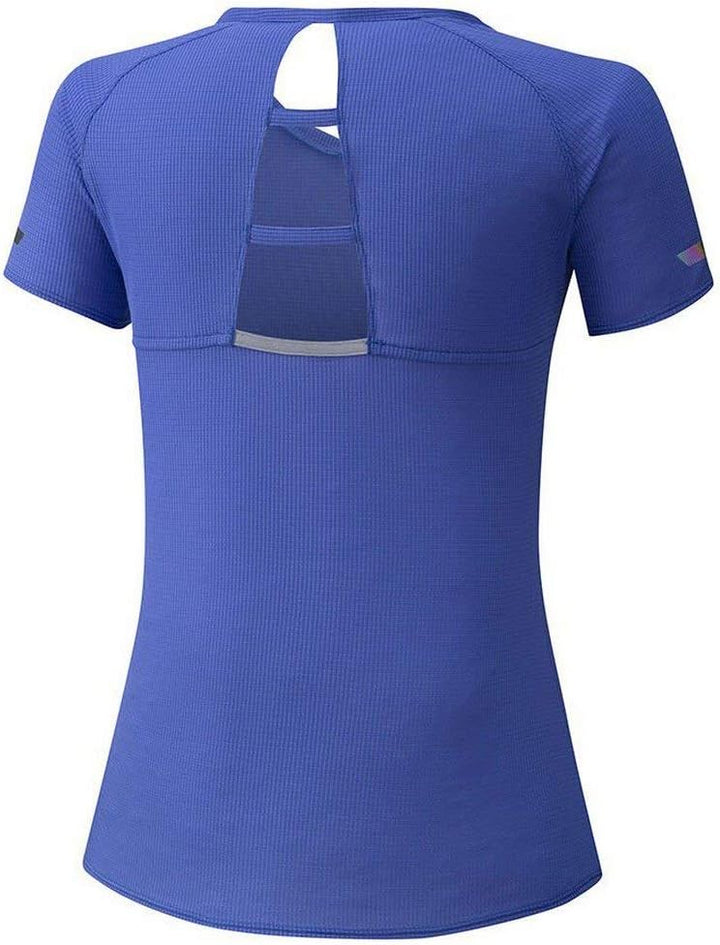 Mizuno Herren Dryaeroflow Tee ärmelloses T-Shirt XS Blau (Dazzling Blue), XS Blau (Dazzling Blue)