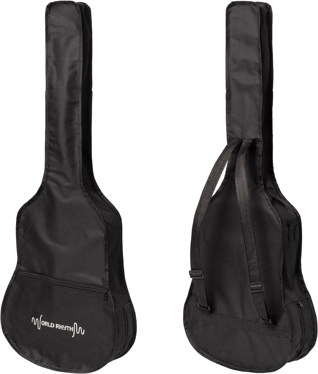 World Rhythm 4/4 Klassische Gitarre - Spanische Gitarre, Natur, für Anfänger, volle Grösse, ideal fü