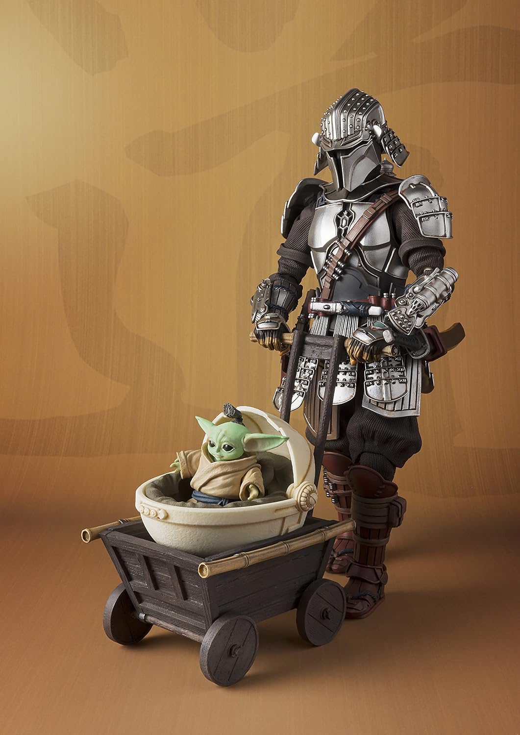 Tamashi Nations - Star Wars: The Mandalorian - Ronin Mandalorian & Grougu (Beskar Armor), Bandai Spi