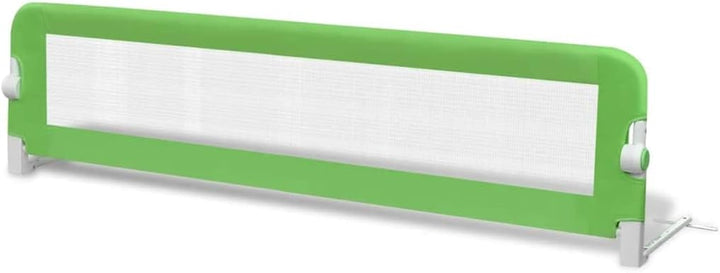 vidaXL 2X Bettschutzgitter Grün 150cm Bettgitter Kinderbettgitter Kinderbett 150 x 42 cm Grün, 150 x
