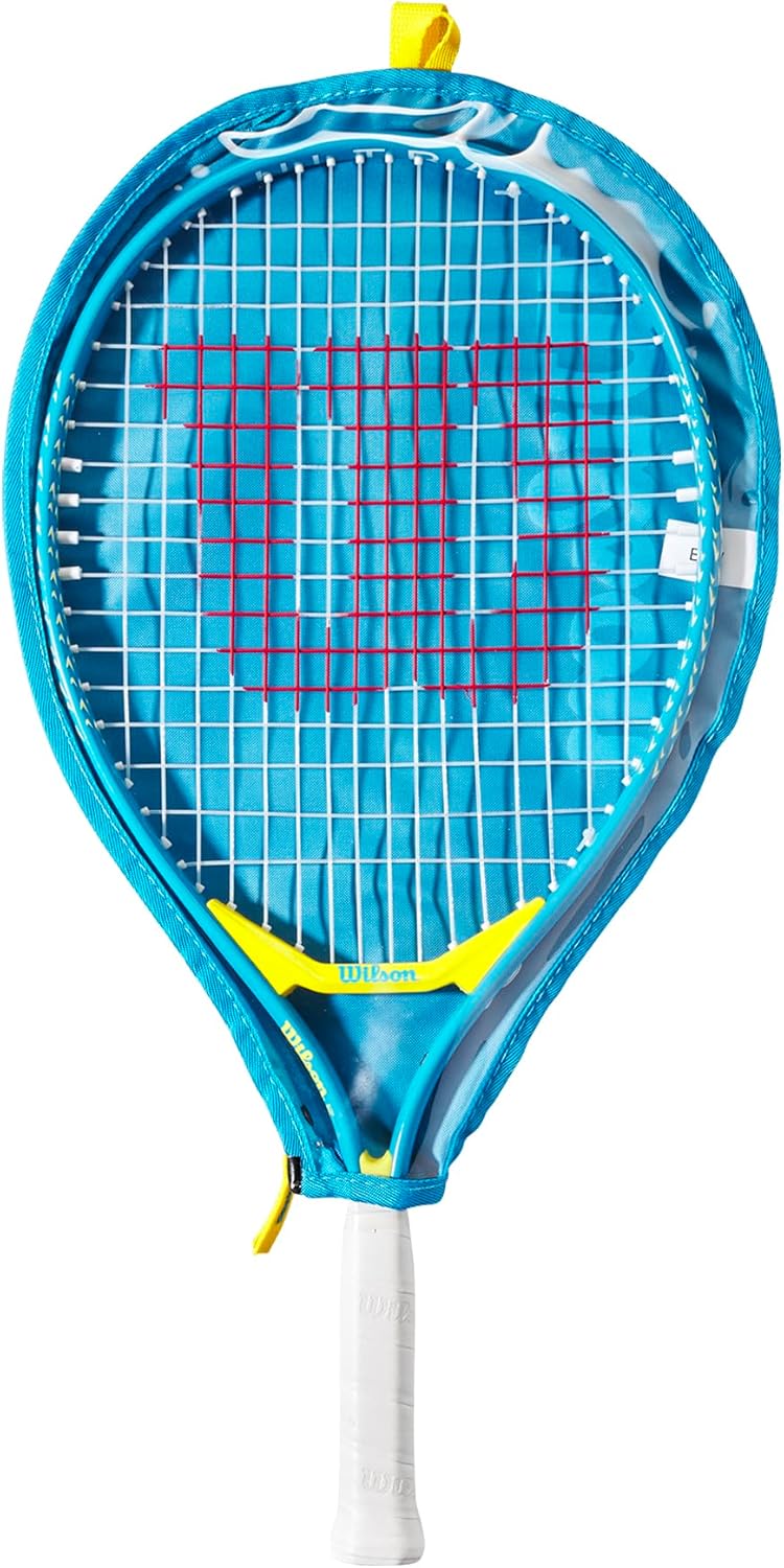 Wilson Ultra Power 21 Strung G Tennisschläger Kinderschläger Schwarz - Grau 5-6, 5-6