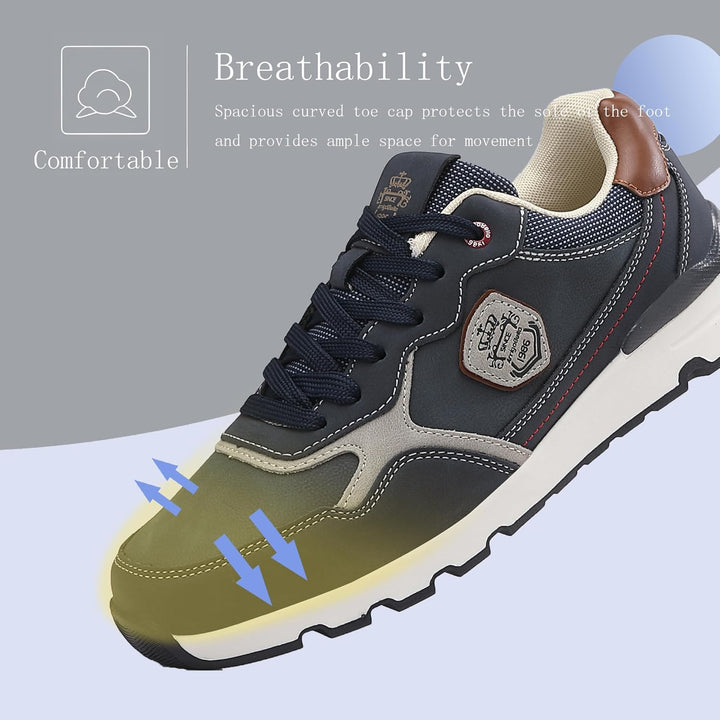 ARRIGO BELLO Sneaker Herren Freizeitschuh Schuhe Berufsschuhe Sportschuhe Outdoor Leichtgewicht Walk