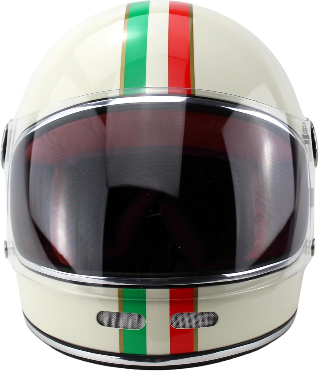 F656 Vintage Retro Full Face Motorcycle Helmets - Fibreglass Motorbike Helmets ECE Approved Crash He