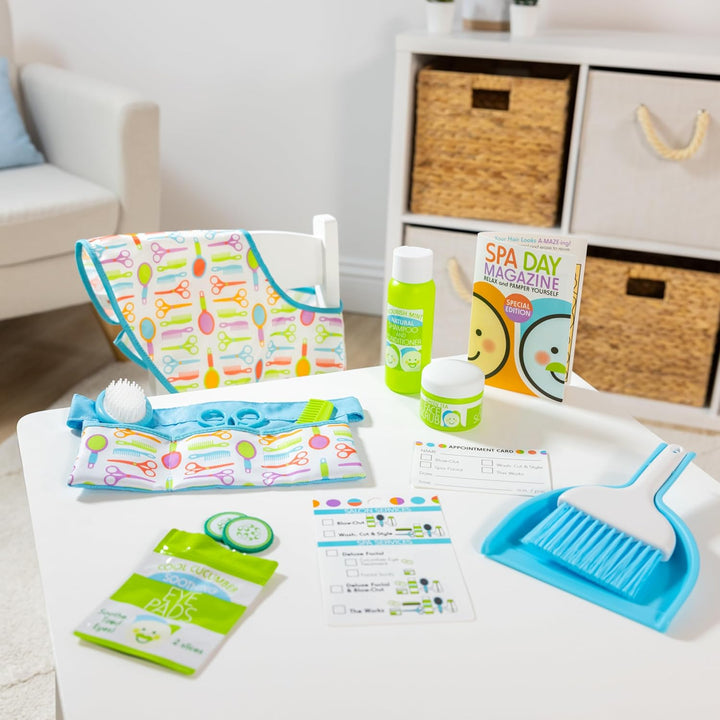 Melissa & Doug 31802 Lieben Sie Ihren Look – Salon- und Spa-Spielset Vorspielen, Multi, 1 EA