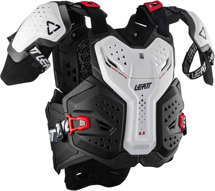 Leatt Brustpanzer Body Protector 6.5 PRO Weiss Gr. L/XL L-XL Weiss, L-XL Weiss