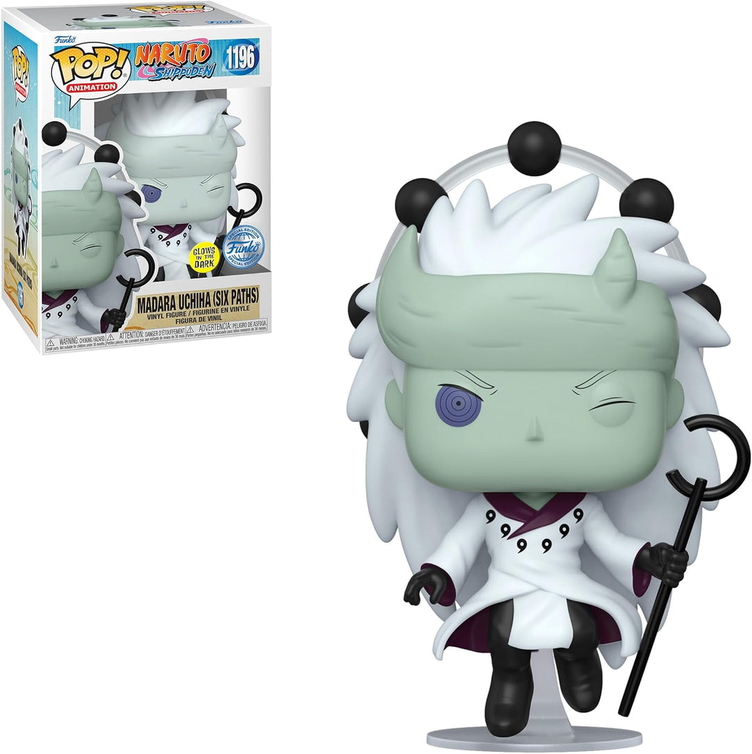 POP Funko Animation: Naruto Shippuden - Madara Uchiha (Sage of Six Paths) (Glows in The Dark) (Speci