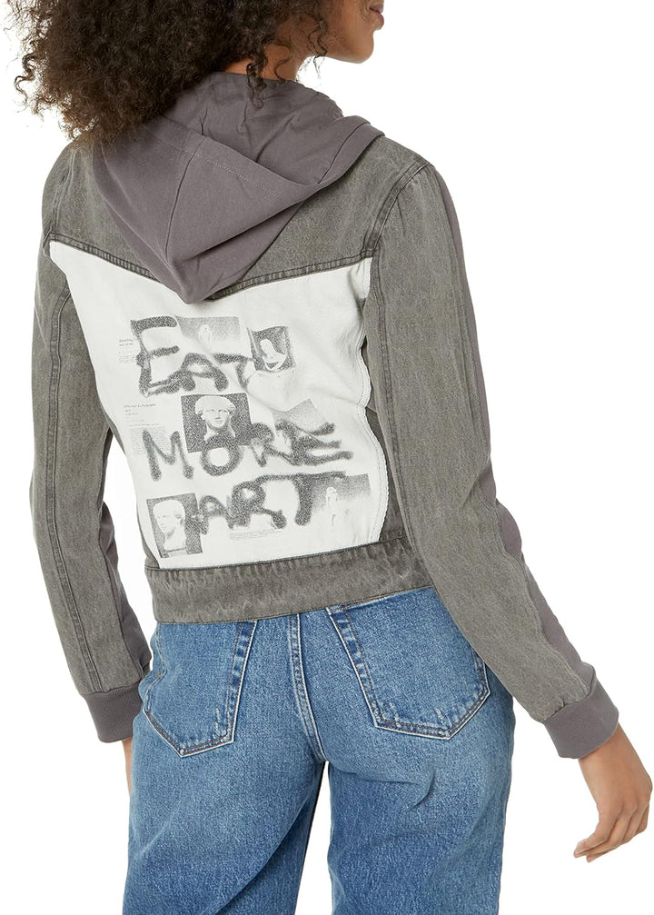 Desigual Damen Sweater M Schwarz, M Schwarz