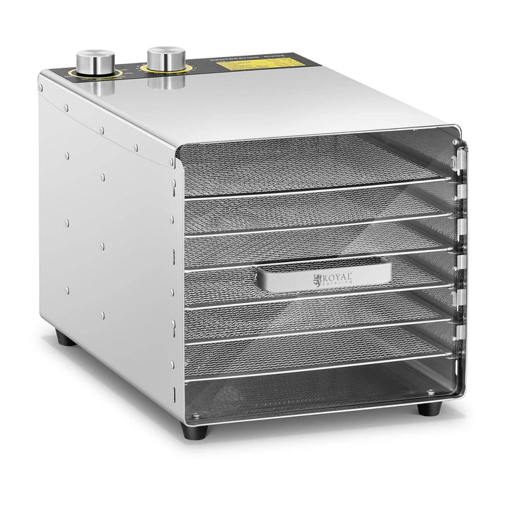 Royal Catering RCDA-500/23S Dörrgerät Dörrautomat Obsttrockner Dörrapparat Dehydrator Obst 500 W 6 E