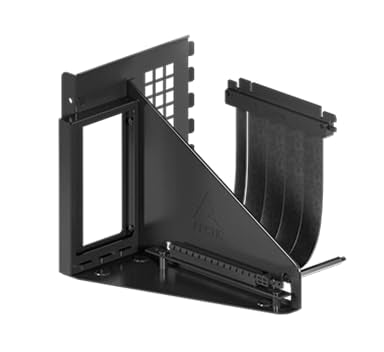 ARCTIC Accelero Vertical GPU Mount (Black) – Vertikale GPU-Halterung mit PCIe 5.0 x16 Riser Cable (1