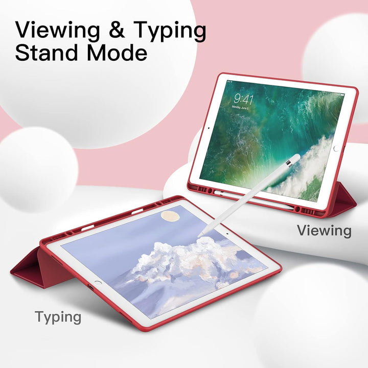JETech Hülle für iPad Pro 12,9 Zoll (Modell 2015/2017, 1./2. Generation) mit Stifthalter, Dünne Tabl