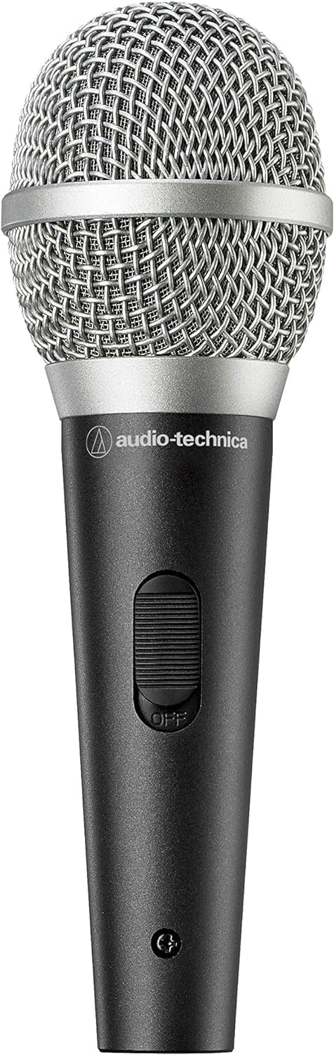 Audio-Technica ATR1500x Unidirektionales Dynamisches Stimm-/Instrumentenmikrofon Schwarz, ATR1500x