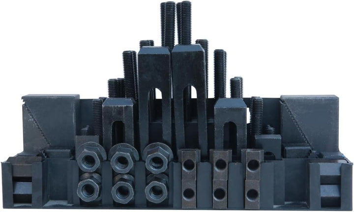 KATSU spannpratzen Sortiment 58-tlg M10 Metrisches Engineering Präzisions T-Nuten für CNC Drehmaschi