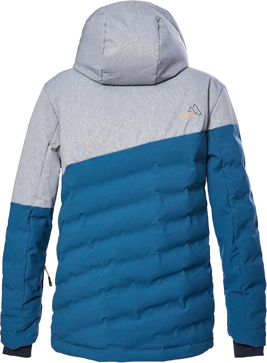 Killtec Jungen Ksw 172 Bys Ski Qltd Jckt Skijacke/Steppjacke mit Kapuze und Schneefang 152 dunkel oz