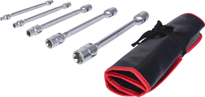 KS Tools 517.0340 CLASSIC TX-E-Doppel-Gelenkschlüssel-Satz, 5-tlg.